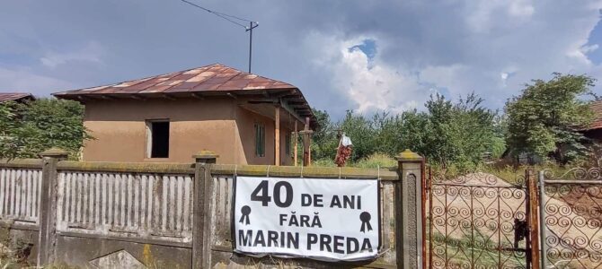 40 de ani de paragină și dezinteres la Casa Memorială Marin Preda !